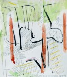 Licht, Tusche, Bleistift, Aquarell, 1990