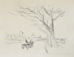 Weißenseer Weg, Lithographie, 1959